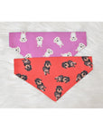 Dachshund Reversible Slip-on Bandana