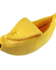 Dog Bed Banana Shape Dog House Pet Cat House Sofa Pet Kennel Nest Warm