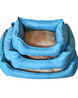 Dog Bed Winter Warm Pet Kennel Anti-Bite Square Puppy Sleeping Bed