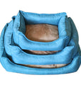 Dog Bed Winter Warm Pet Kennel Anti-Bite Square Puppy Sleeping Bed