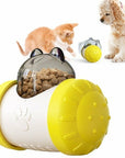 Dog Cat Toy Pet Tumbler Slow Food Leaking Ball Swing Leaking Food Toy