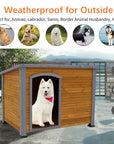 Dog House Outdoor & Indoor Wooden