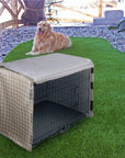 Dog Kennel House Cover Waterproof Dust-proof Durable Oxford Dog Cage