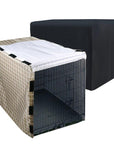 Dog Kennel House Cover Waterproof Dust-proof Durable Oxford Dog Cage