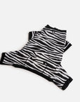 Dog Pajama - Zebra