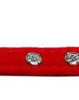 Dog, Puppy & Pet Leash, "Velvet 3/8" Inch Wide"