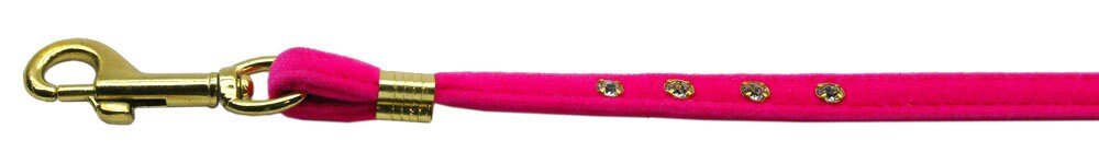 Dog, Puppy &amp; Pet Leash, &quot;Velvet 3/8&quot; Inch Wide&quot;