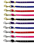 Dog, Puppy & Pet Leash, "Velvet 3/8" Inch Wide"