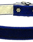 Dog, Puppy & Pet Plain Collar, "3/8" Velvet"