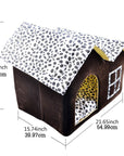 Dog house Warm Foldable puppy Bed Cotton Thicken Dog Bed with Cushion