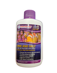 This 2-ounce bottle of Dr. Tim's Aquatics One and Only Live Nitrifying Bacteria is specially formulated for marine aquariums, promising to reduce ammonia and nitrite levels. The packaging features an image of a coral reef and is capable of treating up to 30 gallons.