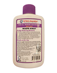 A 4-ounce bottle of Dr.Tim's Aquatics Waste Away, a sludge-reducing bacteria suitable for all marine aquariums. The packaging includes directions for use and safety information and features a white bottle with a purple label.