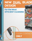 Flipper Edge Limited Edition Clownfish 2 in 1 Floating Magnetic Aquarium Algae Cleaner (STANDARD)