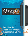 Flipper Edge Limited Edition Clownfish 2 in 1 Floating Magnetic Aquarium Algae Cleaner (STANDARD)