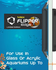Flipper Edge Limited Edition Clownfish 2 in 1 Floating Magnetic Aquarium Algae Cleaner (MAX)