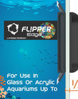 Flipper Edge Limited Edition Puffer 2 in 1 Floating Magnetic Aquarium Algae Cleaner (Standard)