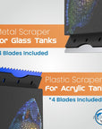 Flipper Edge Limited Edition Puffer 2 in 1 Floating Magnetic Aquarium Algae Cleaner (MAX)