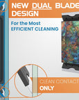 Flipper Edge Limited Edition Puffer 2 in 1 Floating Magnetic Aquarium Algae Cleaner (MAX)