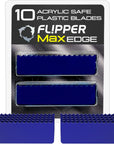 Flipper Edge Standard Acrylic Safe Plastic Blades 10 Pack