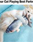 Electric Flipping Fish Toy for Cats