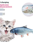 Electric Flipping Fish Toy for Cats