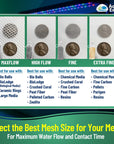 Aquatic Experts Aquatic Experts Aquarium Filter Bag - Extra Fine Mesh Media Bags - Ideal for Efficient Aquarium Filtration