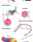 Fast Shipping 20 pcs assorted cat toys