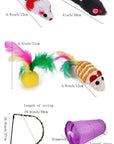 Fast Shipping 21 pcs assorted cat toys