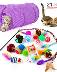 Fast Shipping 21 pcs assorted cat toys