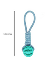 Fast Shipping 3 Pack Squeaky Toothbrush & Cotton Rope Ball Dog Toys