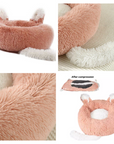 Fast Shipping Plush Pet Bed with Ears and Tail for Cats and Small Dogs