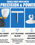 Flipper Mitt + Squeegee Set