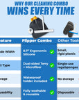 Flipper Mitt + Squeegee Set