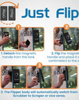 Flipper Edge 2 in 1 Floating Magnetic Aquarium Algae Cleaner (Standard)