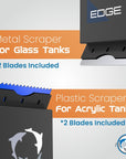 Flipper Edge 2 in 1 Floating Magnetic Aquarium Algae Cleaner (Standard)