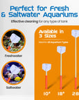 Flipper Platinum Aquarium Algae Scraper - 10"