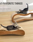 FluffyDream 2 in 1 Cat Scratcher Cardboard Lounge Bed