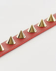 Golden Spike Red Collar