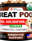 Great Poop Probiotics for Dogs   Dog Stool Softener   Fiber for Dogs