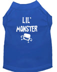 Halloween Pet Dog & Cat Shirt Screen Printed, "Lil Monster"