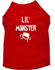 Halloween Pet Dog & Cat Shirt Screen Printed, "Lil Monster"