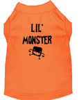 Halloween Pet Dog & Cat Shirt Screen Printed, "Lil Monster"