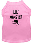 Halloween Pet Dog & Cat Shirt Screen Printed, "Lil Monster"