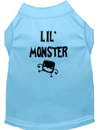 Halloween Pet Dog & Cat Shirt Screen Printed, "Lil Monster"