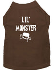 Halloween Pet Dog & Cat Shirt Screen Printed, "Lil Monster"