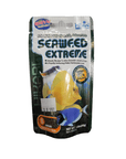 A shiny package of Hikari Seaweed Extreme, weighing 1.58oz, displays an image of colorful fish and emphasizes its 67% seaweed content. It is designed for herbivorous fish and is priced at $8.99.