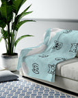 It's Raining Cats and Dogs Plush Blanket