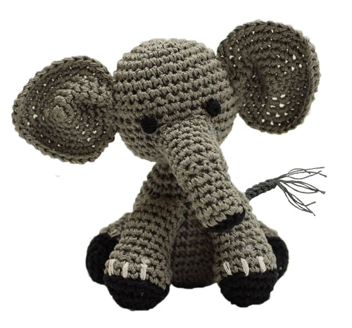 Knit Knacks Organic Cotton Pet, Dog Toys, &quot;Animals&quot; (Choose from: