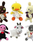 Knit Knacks Organic Cotton Pet & Dog Toys, "Easter Group" (Choose