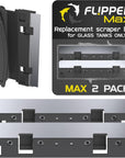 Flipper MAX Stainless Steel Replacement Blades 2 Pack